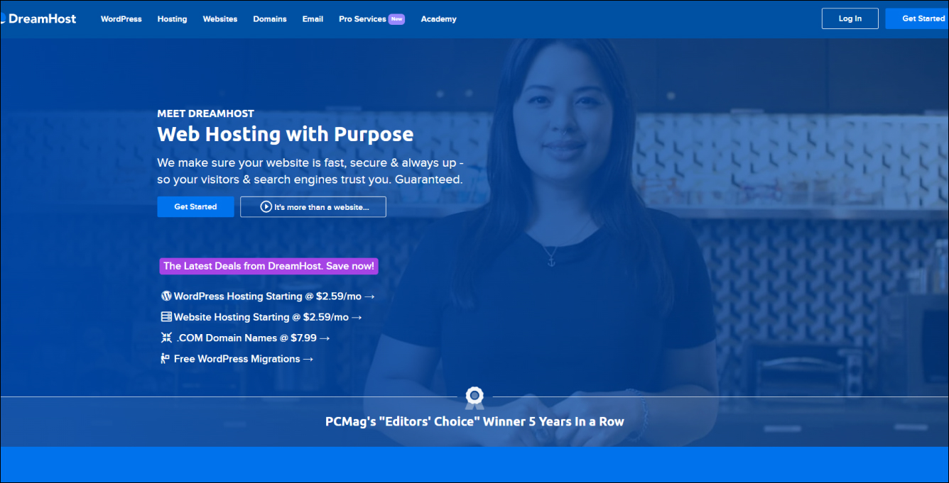 DreamHost Web Hosting Company