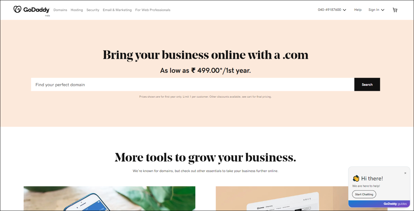 GoDaddy Web Hosting Company
