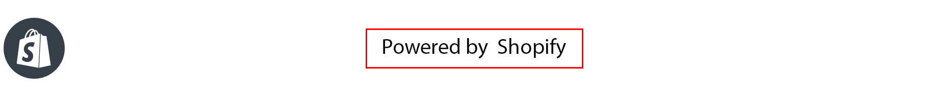 Powered by Shopify