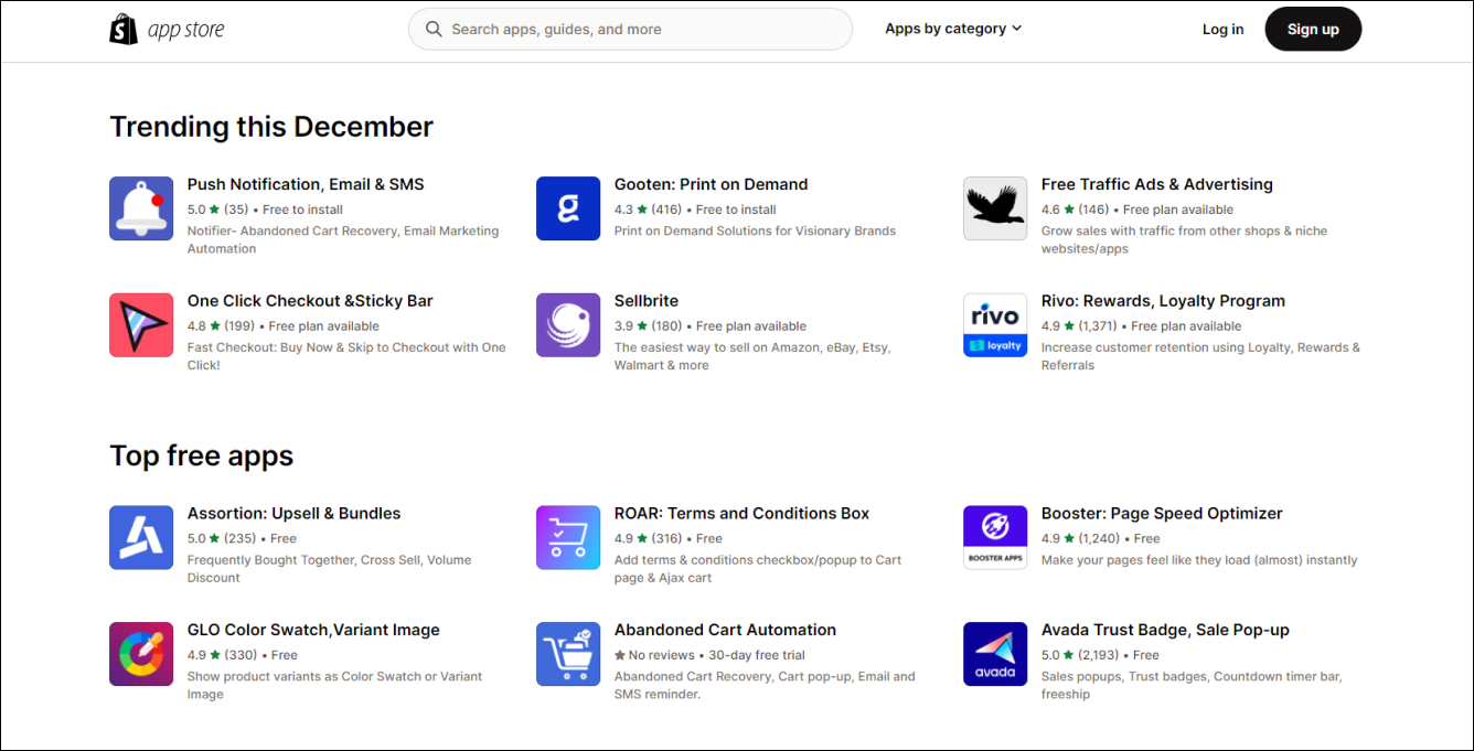 Shopify App Store