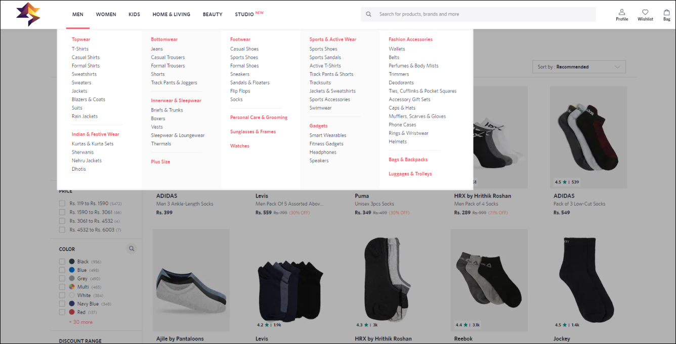 Easy Navigation for Shopify Collections