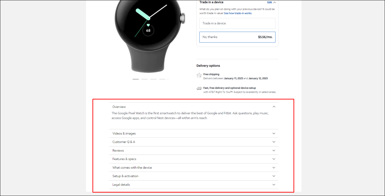 High-Converting Product Description