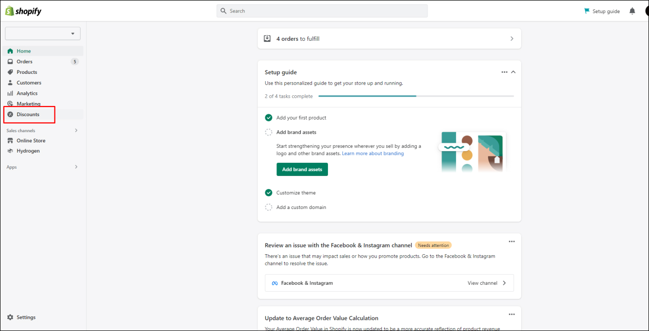 Shopify Discounts