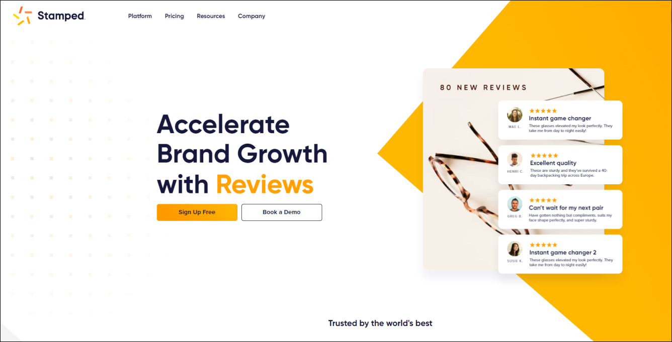 Stamped Product Reviews Shopify App
