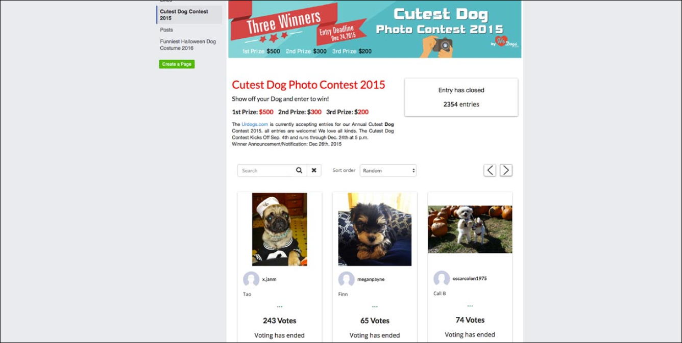 Contests & Giveaways