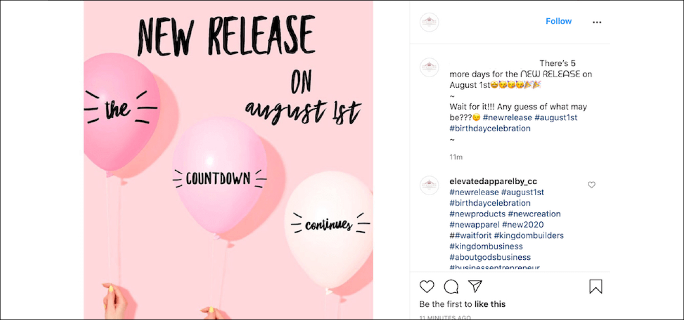 Offer Promotions on Instagram