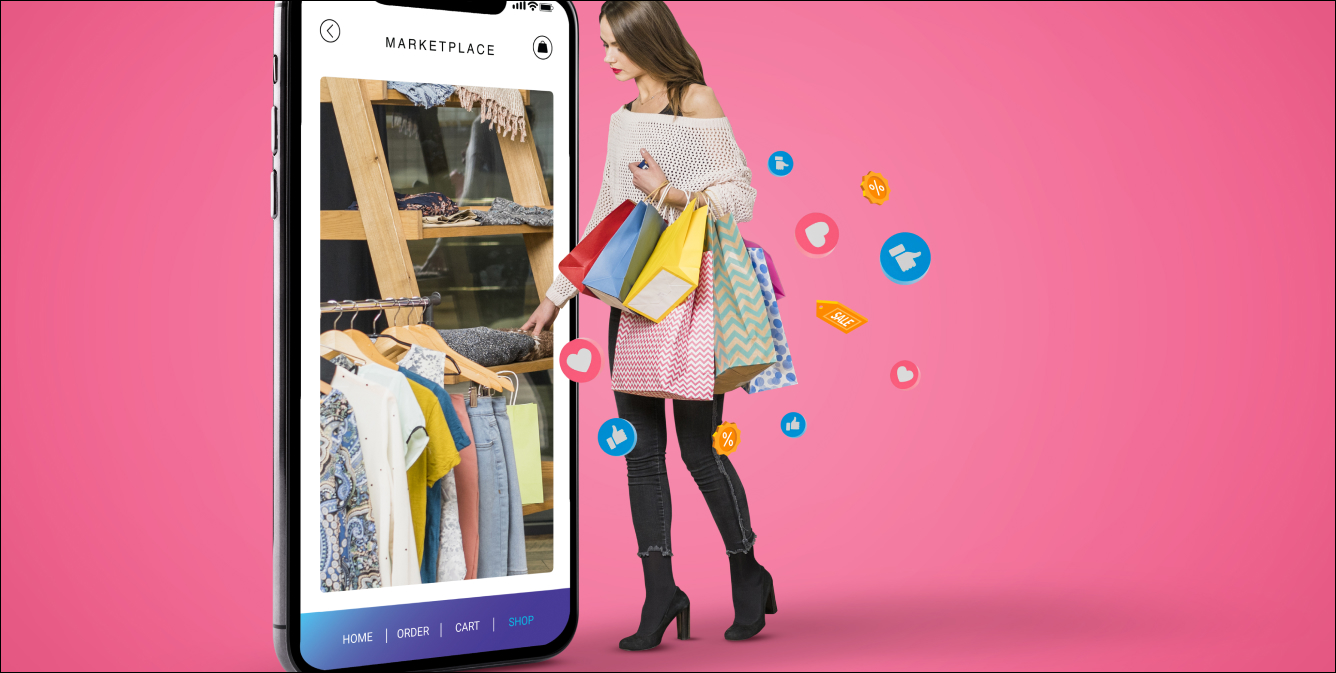 Product Showcase on social media