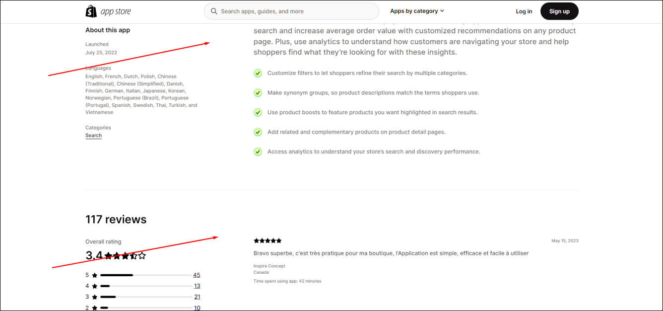 Shopify App Reviews & Ratings