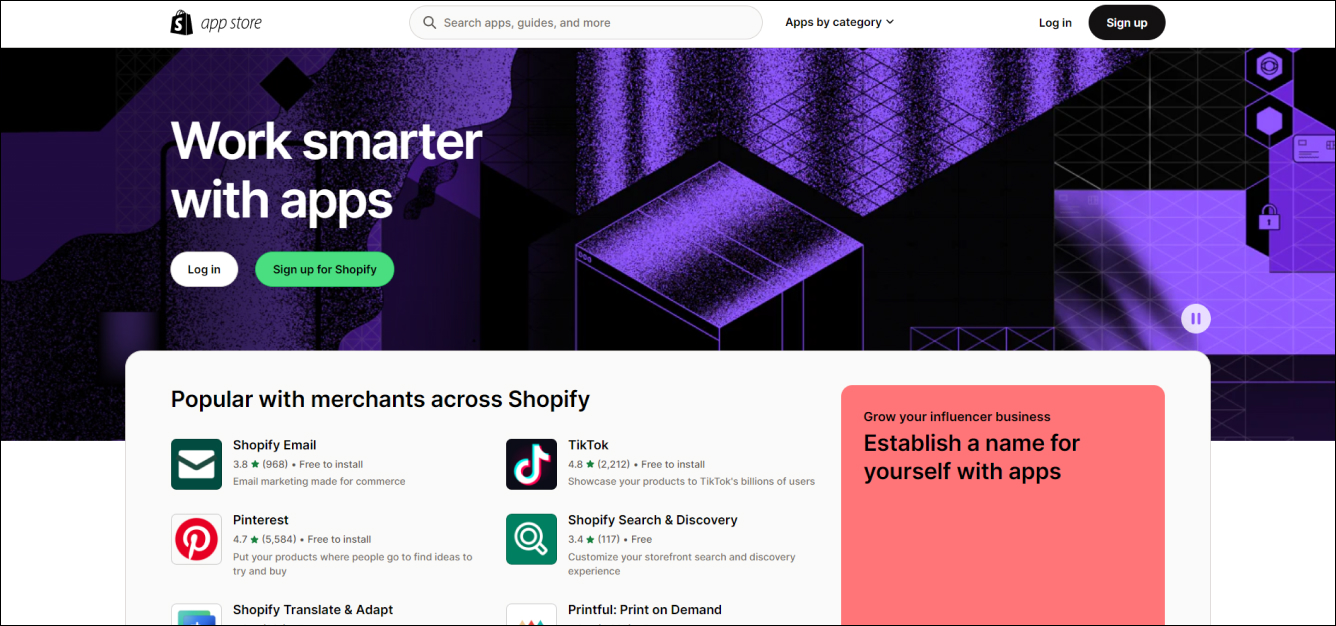 Shopify App Store 
